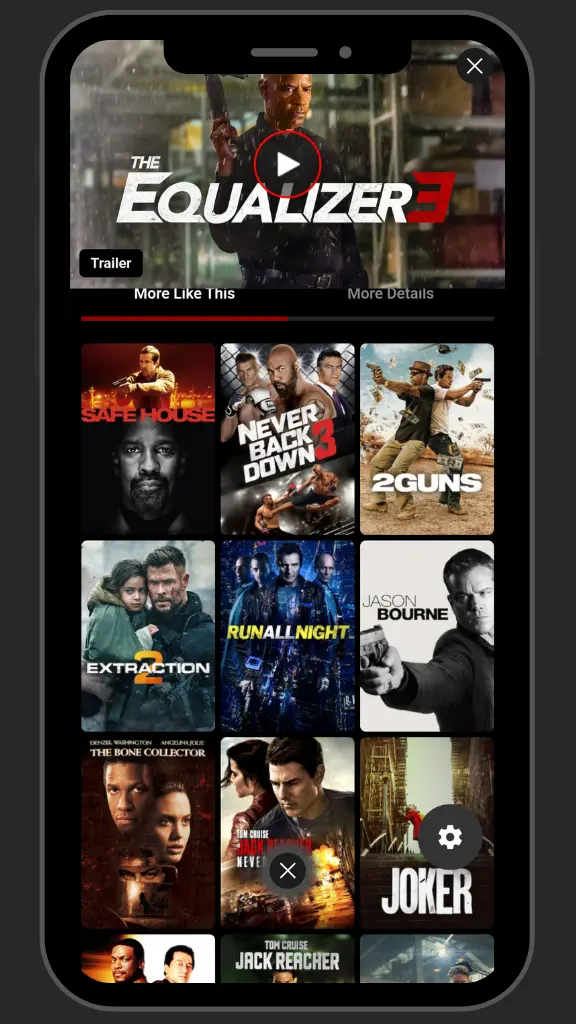 Watch equalizer 3 on netmirror